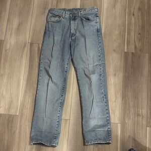 Calvin Klein Jeans Women's Straight Leg in Light Blue Y2K 90s Vintage